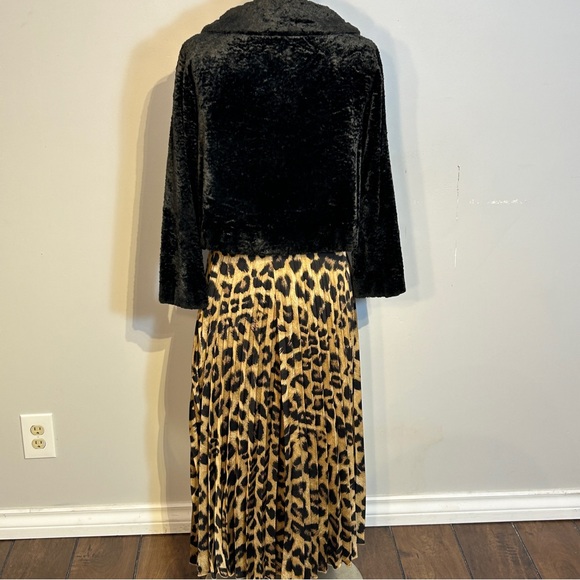 Gorgeous Leopard Print midi skirt size M - Picture 3 of 6